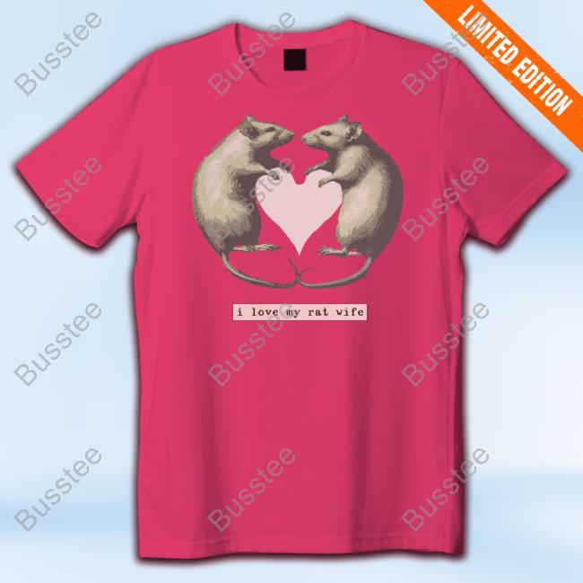 Dogecore Shop I Love My Rat Wife Shirt