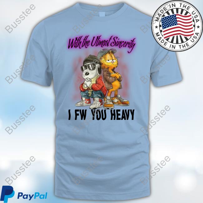 Jmcgg With The Utmost Sincerity I Fw You Heavy Official Long Sleeve T Shirt