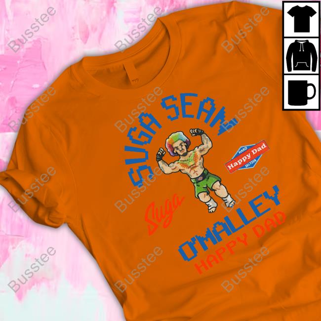 Suga Sean O'malley X Happy Dad Action Figure T Shirt