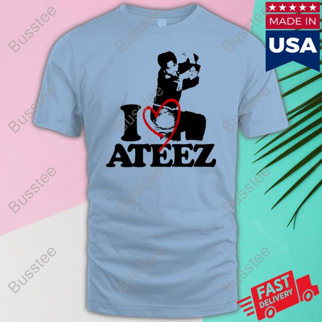 Brainrot Wooyoung I Heart Ateez Shirts