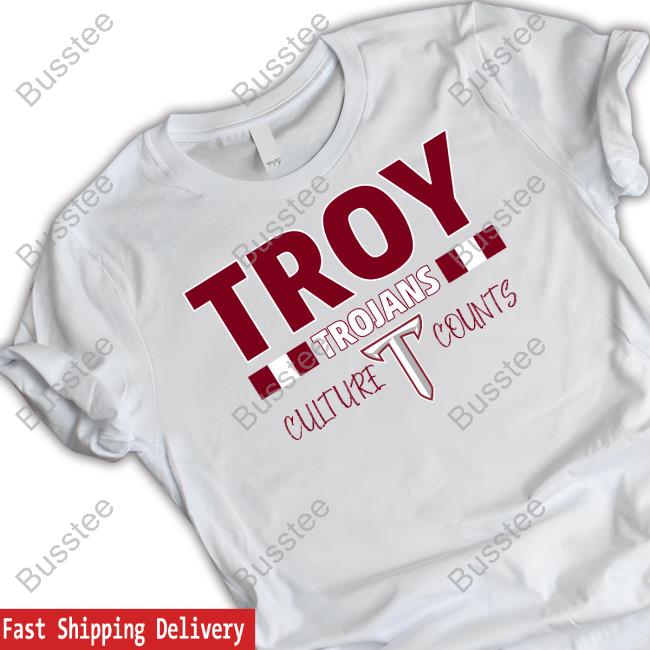 Troy Trojans Mbb Culture Counts T Shirt