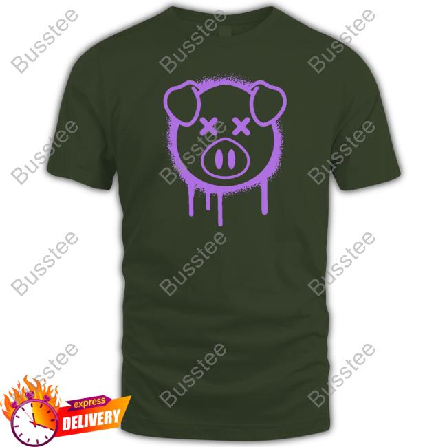 Spray Paint Pig Shirts