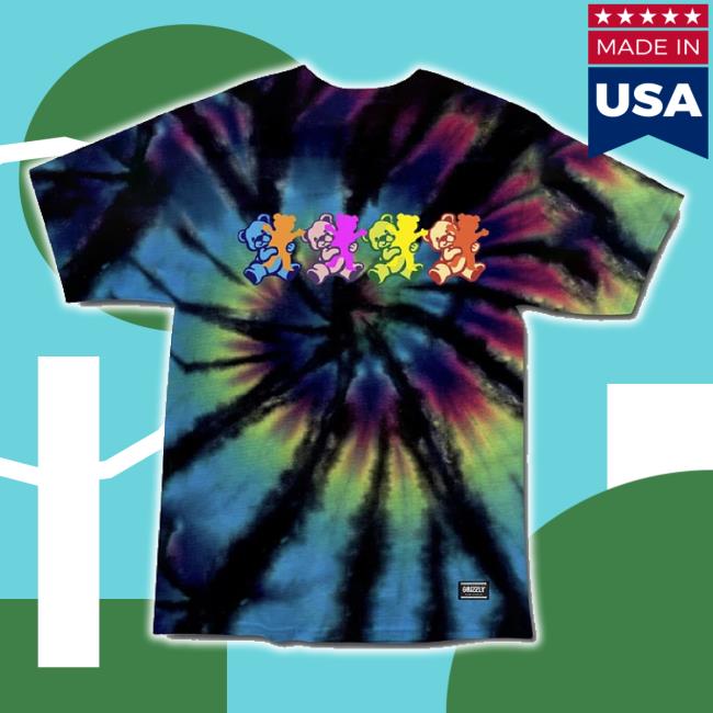 Trending Antination Merch Store Grizzly Polera Grizzly - Hug A Bear Ss Shirt - Tie Dye Antination Shop