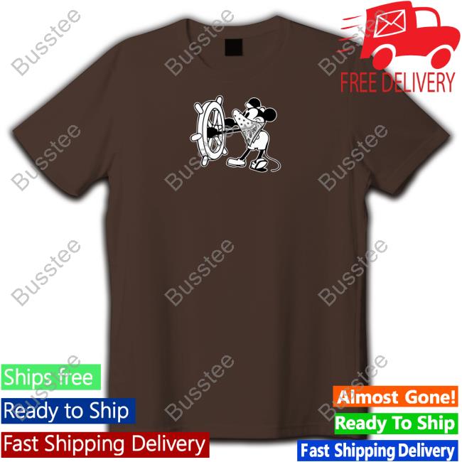 Steamboat Willie Mickey Mouse With Hat And Bandanna Hoodie Sweatshirt