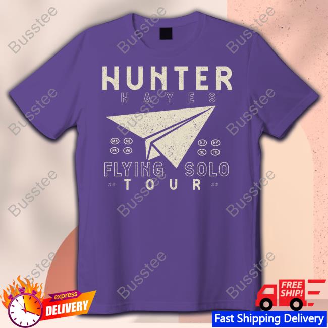 Hunter Hayes Flying Solo Tour 2023 Long Sleeve