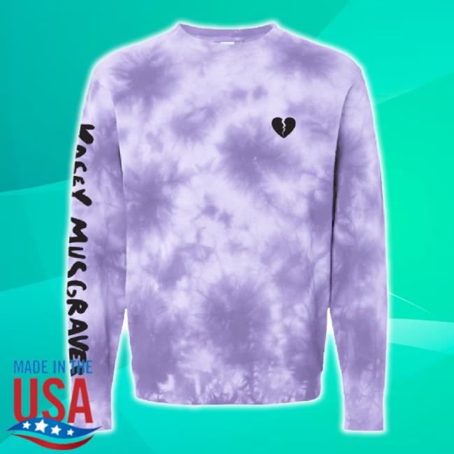 Original Kacey Musgraves Merch Store Star-Crossed: Unveiled Tie-Dyed Tour Hoodie Kaceymusgraves Shop