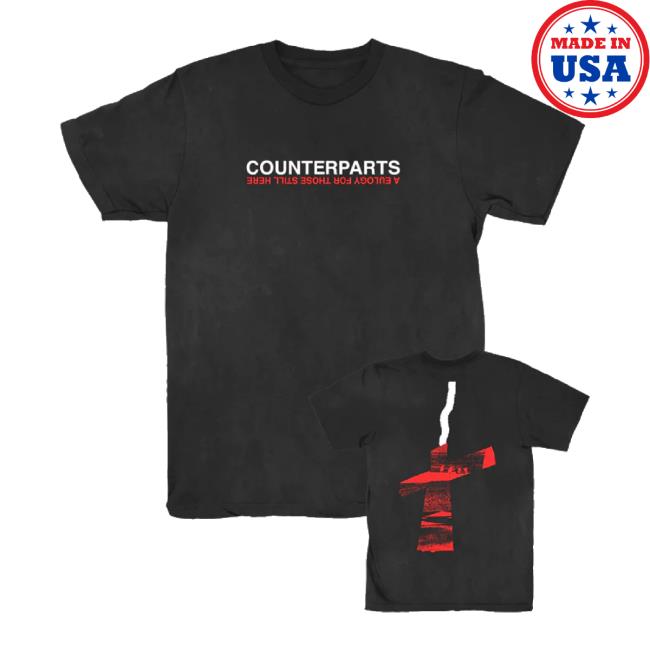 Official Dine Alone Store Merch Counterparts A Eulogy For Those Still Here Cross Hoodie Sweatshirt Dinealonestore Shop