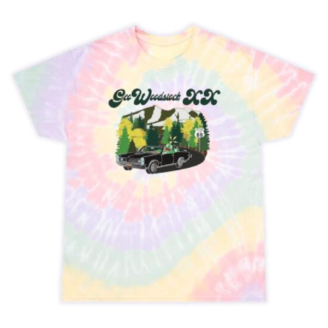 Official Geowoodstock Merch Store Gwxx/Gto Tie-Dye T-Shirt Geowoodstock Shop