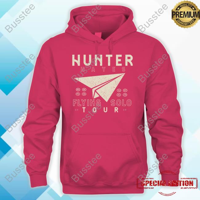 Hunterhayes Merch Hunter Hayes Flying Solo Tour 2023 T Shirt