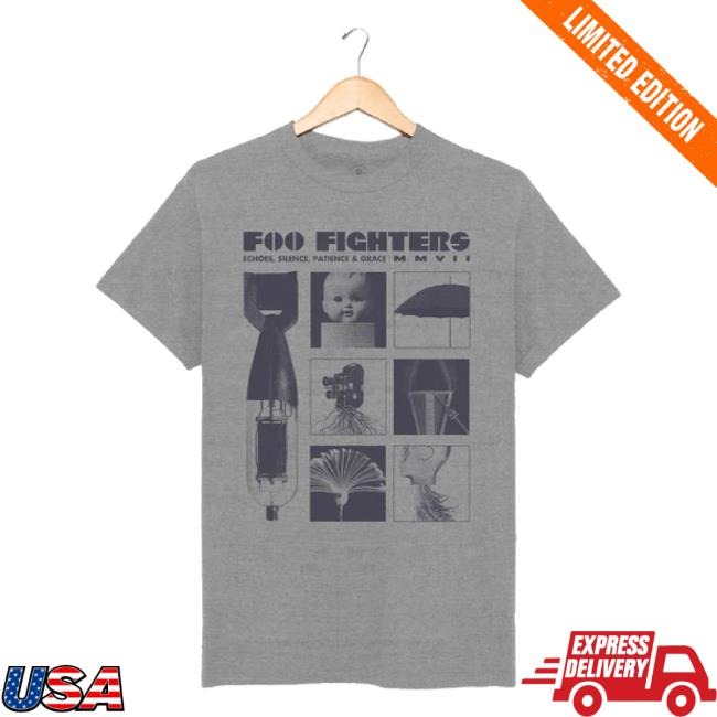 Original Foo Fighters Merch Store Echoes, Silence, Patience & Grace T-Shirt Foofighters Shop