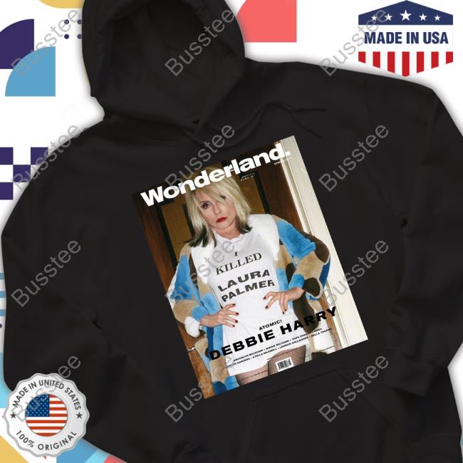 Tay Wonderland Atomic Debbie Harry Hooded Sweatshirt Wonderland Atomic Debbie Harry Tees