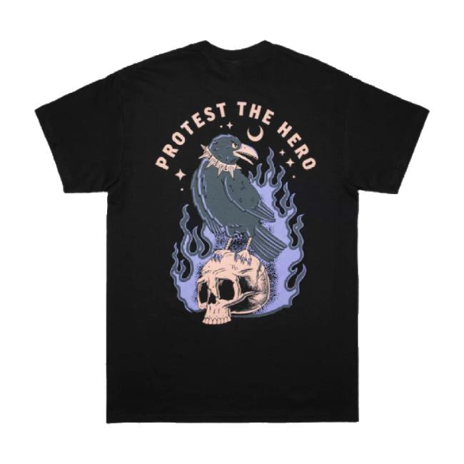 Trending Protest The Hero Store Skull Crow Tee Protestthehero Shop