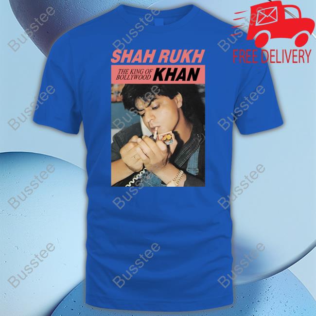 Brandon Streussnig Shah Rukh Khan The King Of Bollyhood Long Sleeved T-Shirt