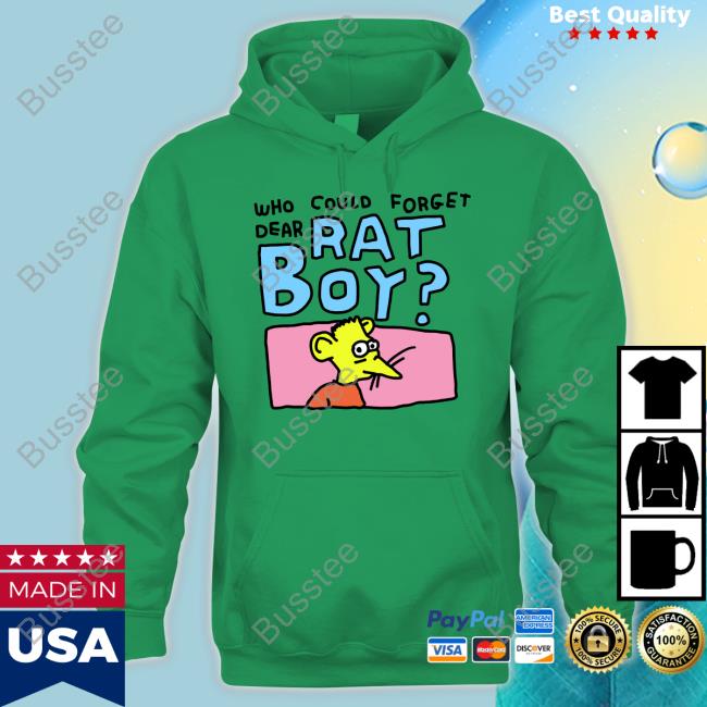 Zoebread Who Could Forget Dear Rat Boy Long Sleeved T-Shirt