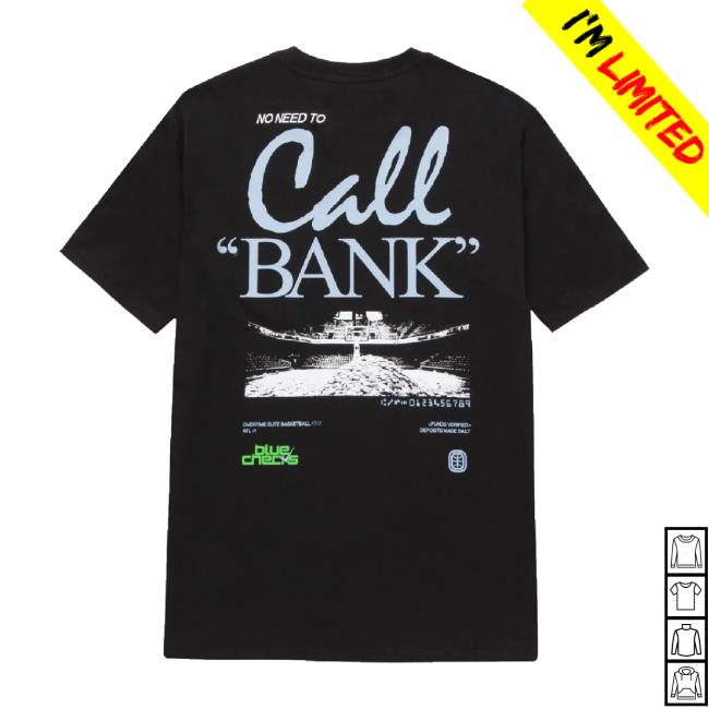 Trending Rwe Merch Store Blue Checks Call Bank Long Sleeve Tee Overtime Shop Trending Rwe Merch Store Blue Checks Call Bank Long Sleeve Tee Overtime Shop