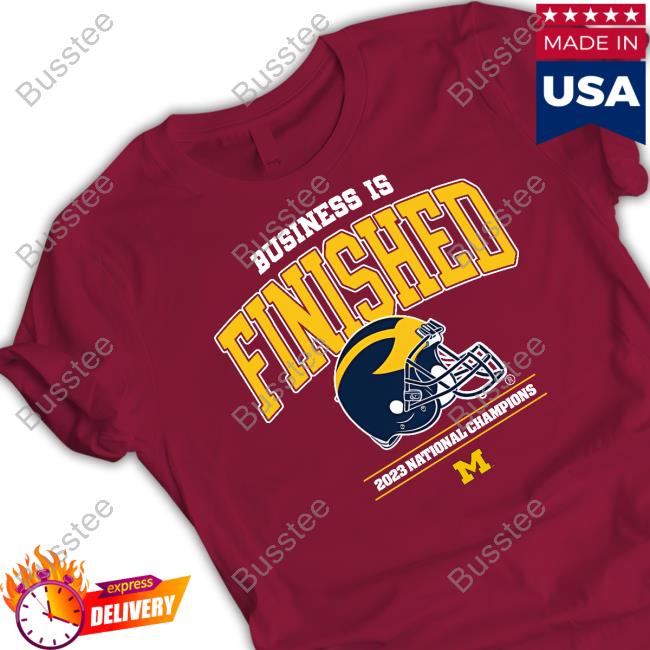 Blake Corum's Wearing Business Is Finished 2023 National Champions Shirts