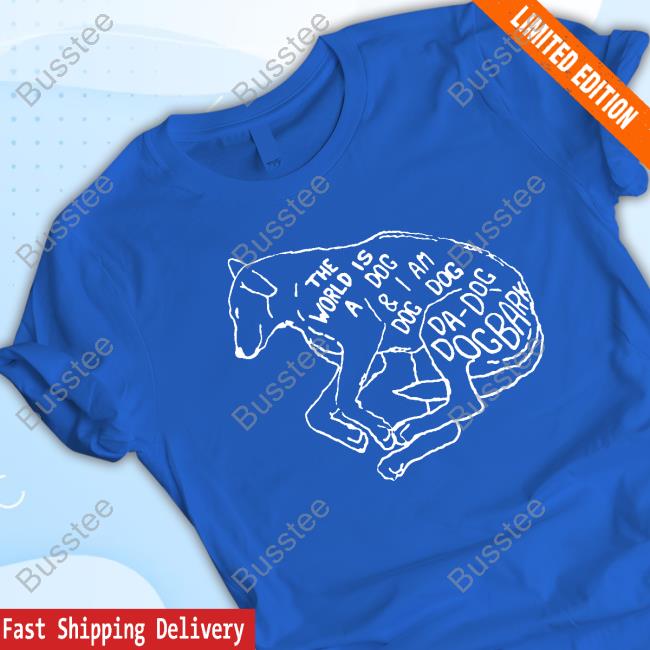 Avoidalmond The World Is A Dog And I Am Dog Hoodie