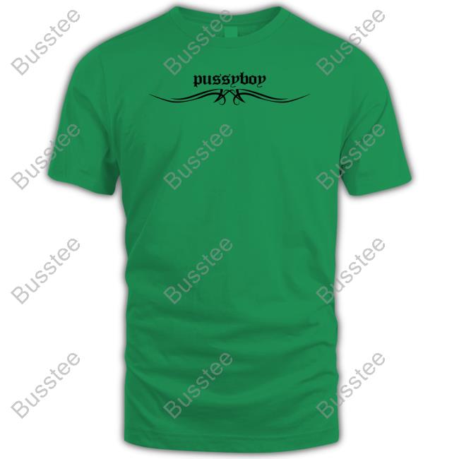 Screen Printed Tramp Stamp Pussyboy Tees Screen Printed Tramp Stamp Pussyboy Tees