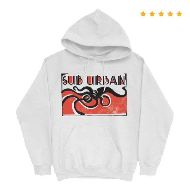 Trending Sub Urban Merch Store Woodcut Squid New Shirt Thatsuburban Shop