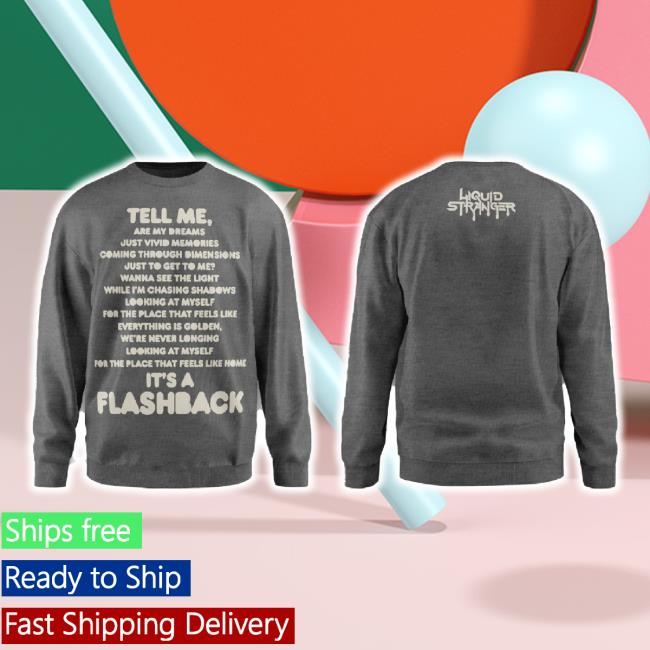 Trending Wakaanofficial Shop Liquid Stranger 'Flashback' Hoodie Wakaan Merch