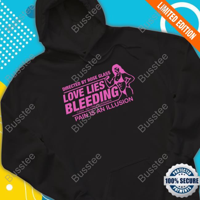 Official Directed By Rose Glass Love Lies Bleeding Shirt