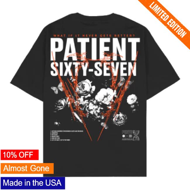Trending Patient Sixty Sevenmerch Store Patient Sixty-Seven What If It Never Gets Better Tracklist Unisex Sweatshirt Patientsixtyseven Shop