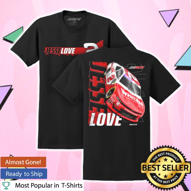 Trending Rcrracing Merch Store 2024 Jesse Love Whelen No. 2 Sided Black Car Unisex Sweatshirt Rcrracing Shop