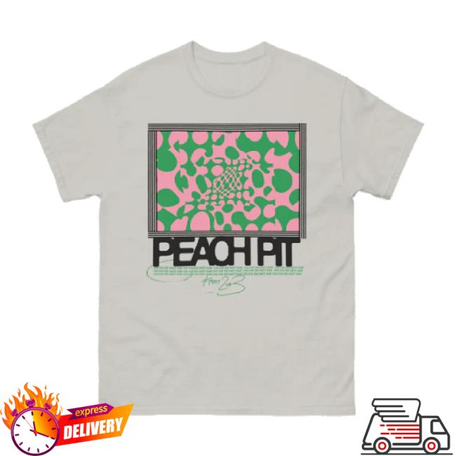 Trending Peach Pit Music Merch Store Watermelon t-shirt, hoodie, tank top, sweater and long sleeve t-shirt Peachpitmusic Shop