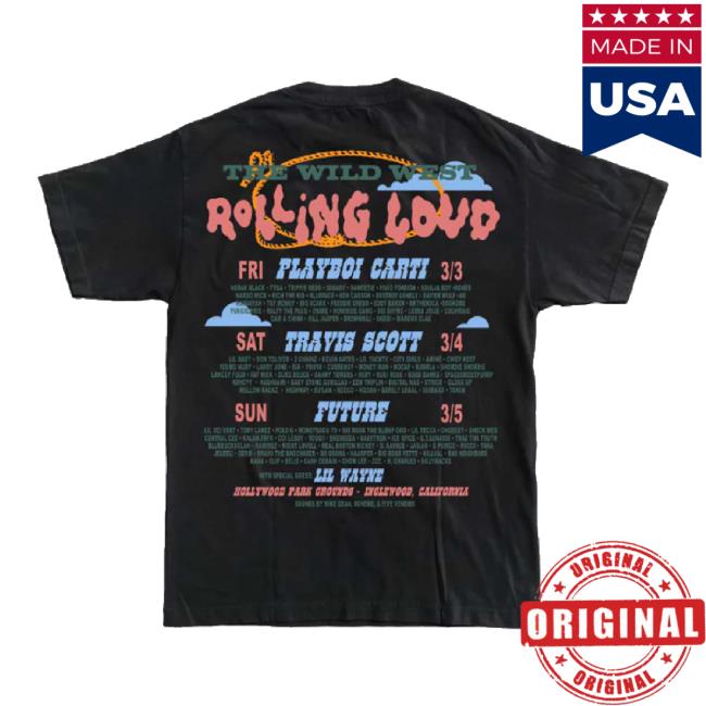 Trending Rolling Loud Merch Store Wild West Shirt Cali 23 Shoprollingloud Shop Trending Rolling Loud Merch Store Wild West Shirt Cali 23 Shoprollingloud Shop
