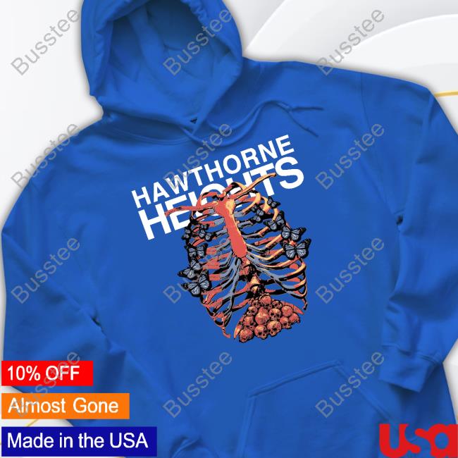 Official Hawthorne Heights Ribcage Tee Hawthorneheightsstore