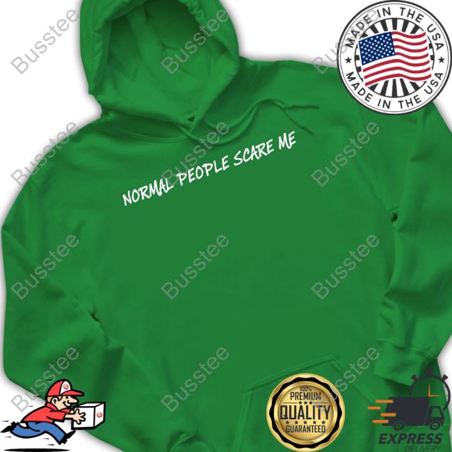 American Horror Story Evan Peters Wearing Normal People Scare Me Shirts