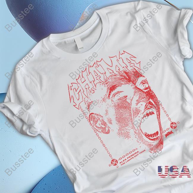 Fullviolence X Alexpoatanpereira Chama Alex Pereira The Lights Out Tour New Shirt