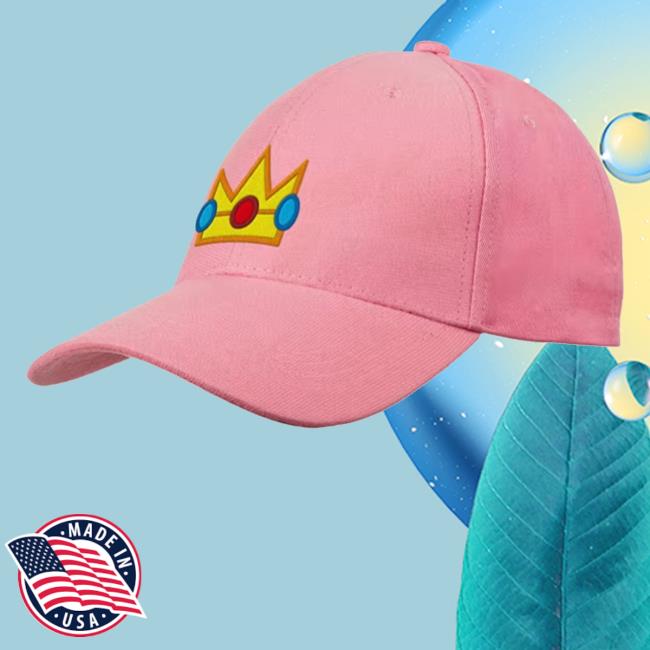 Nintendo Merch Shop Peach Crown Snapback