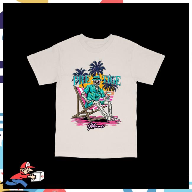 Rnl X Scump Prestige Miami Skeleton Shirt