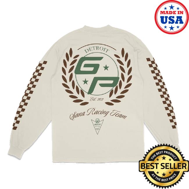 Trending Sana Detroit Merch Store Sana Racing Team Sweaters - Creme Sanadetroit Shop