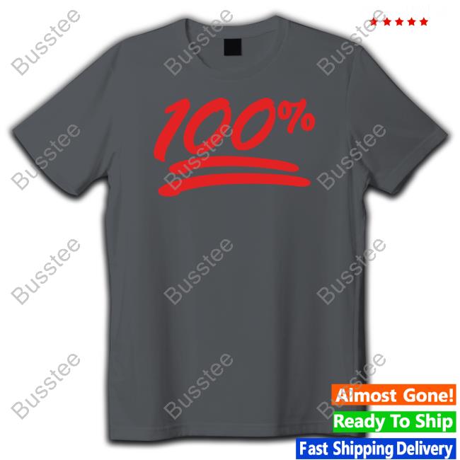 Not The Bee Merch 100% Emoji Crewneck Sweatshirt