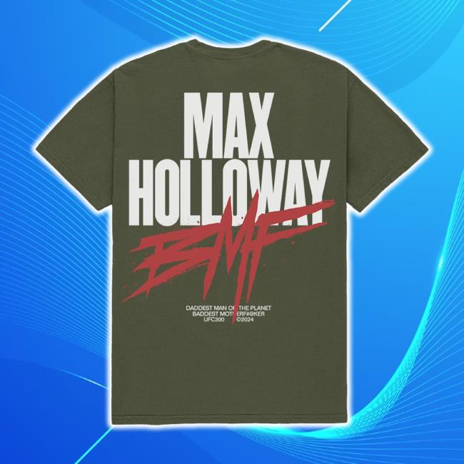 Official Dmp/Bmf Cypress New Shirt Max Holloway Shop