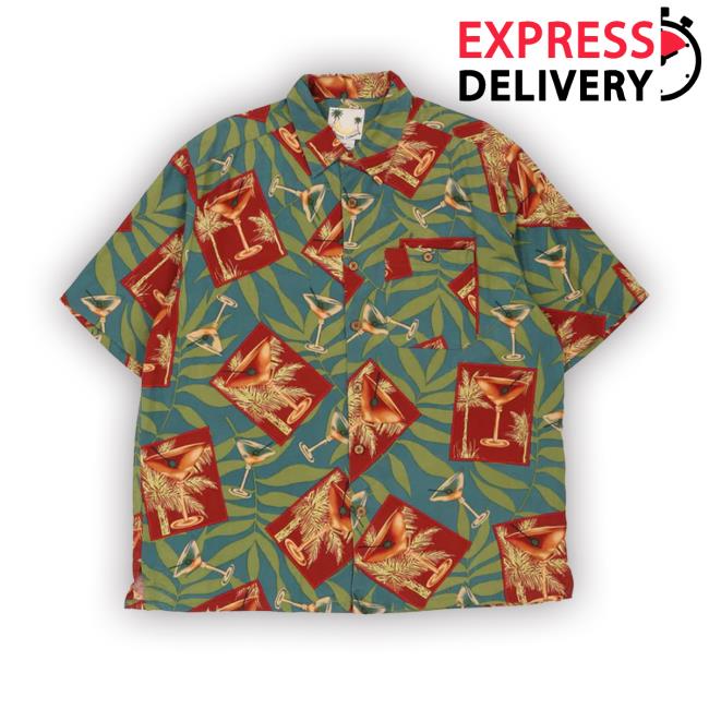 Banana Cabana Hawaiian Shirt Long Sleeve Shirt