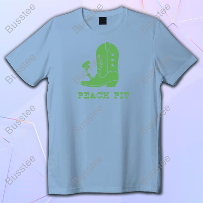 Official Peach Pit Boot Bong T-Shirt