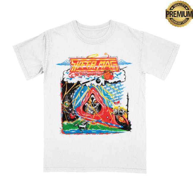 Original All Lined Up Shirts (White) Sheer Mag Shop