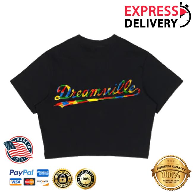 Trending Dv Fest 24 Multicolor Logo Crop Shirt Dreamvillefest Shop