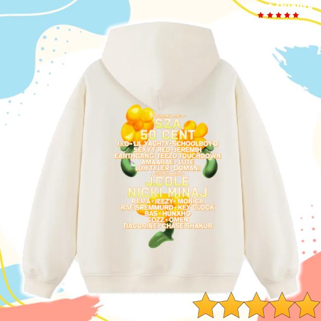 Trending Dv Fest 24 Flowers Ivory Lineup Po Sweatshirt Dreamvillefest Shop