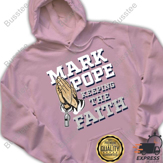 Collegehoopstoday Merch Mark Pope Keeping The Faith Bbn Hoodie