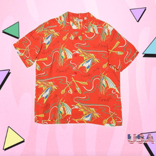 Sun Surf - S/S Rayon Hawaiian T-Shirt