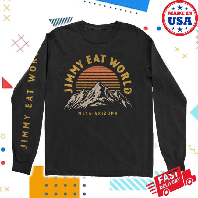 Original Four Peaks Classic Shirt (Black) Jimmy Eat World Store