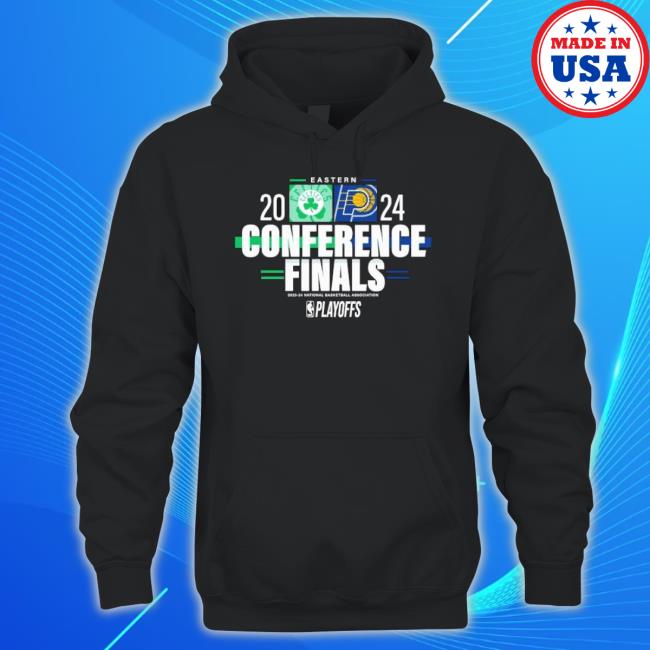 Trending Official Celtics Vs Pacers 2024 Nba Eastern Conference Finals t-shirt, hoodie, tank top, sweater and long sleeve t-shirt