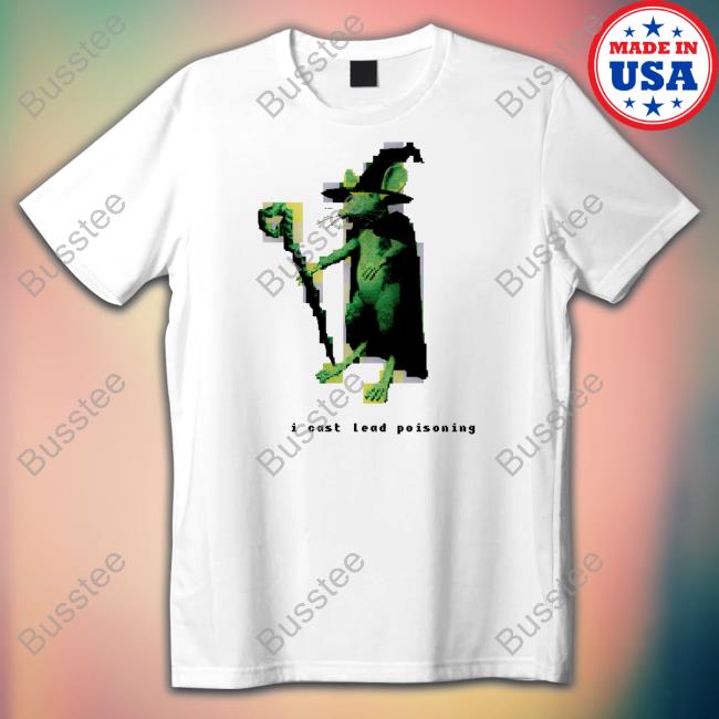 Dogecore Rat I Cast Lead Poisoning T-Shirts