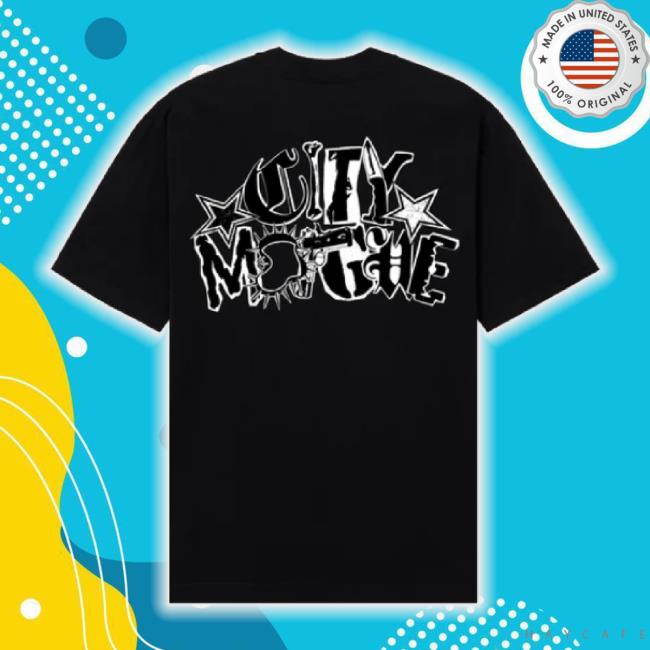 Original Arch Logo Claw Hoodie Sweatshirt Black/White City Morgue Official Shop