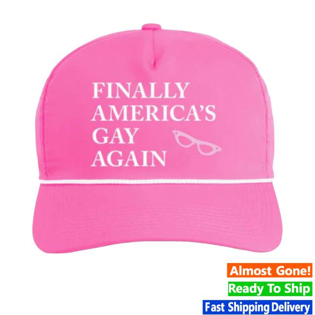 Randy Rainbow Finally America's Gay Again Pink Classic Cap