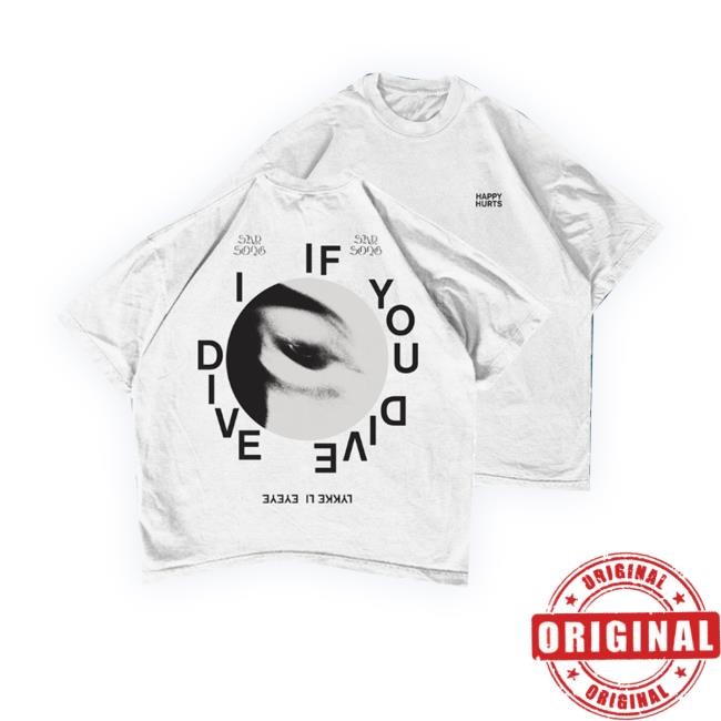 Official Lykkeli Store Happy Hurts Crewneck Sweatshirt